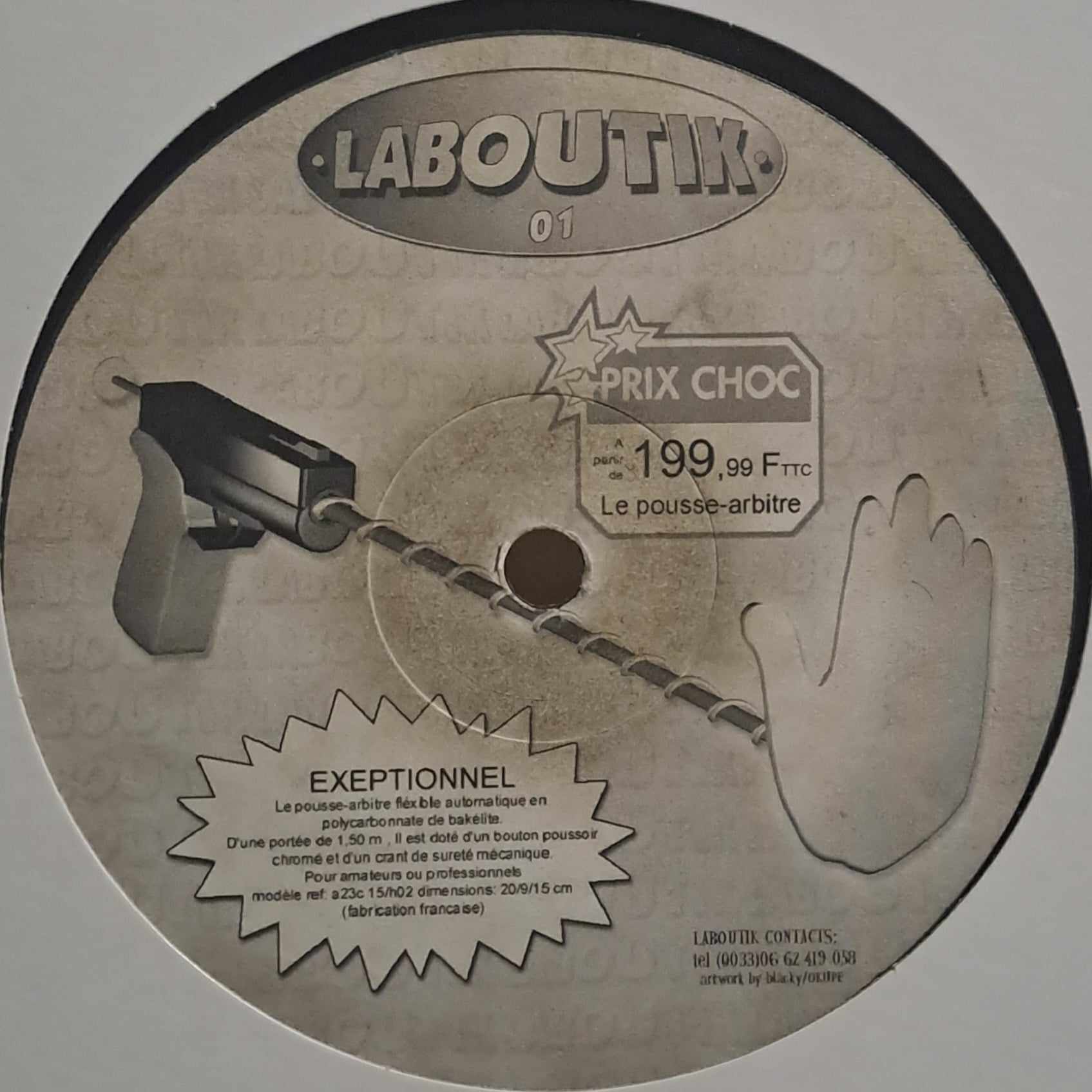 Laboutik 01 - vinyle freetekno